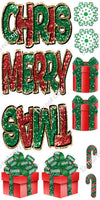 11 pc Christmas EZ Sets