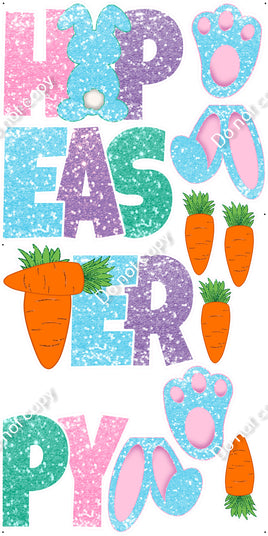 12 pc Easter Theme0662