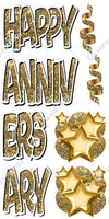 8 pc Happy Anniversary Sets
