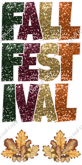 5 pc LG - Sparkle - Fall Festival EZ Set Theme0966