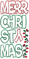 7 pc Merry Christmas EZ Sets