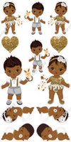 12 pc Dark Skin Tone - Baby Sets