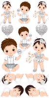 12 pc Light Skin Tone - Baby Sets