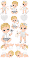 12 pc Light Skin Tone - Baby Sets