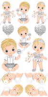 12 pc Light Skin Tone - Baby Sets