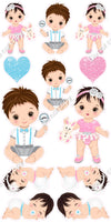 12 pc Light Skin Tone - Baby Sets
