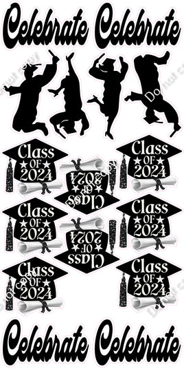 16 pc 2024 Graduation Set