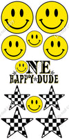 11 pc One Happy Dude Emoji Set w/ Variants