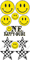 11 pc One Happy Dude Emoji Set w/ Variants