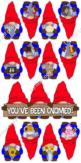 13 pc You've Been Gnomed Set #1