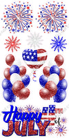 9 pc LG - Happy 4th of July Set w/ Variants