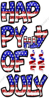 7 pc BB - Happy 4th of July EZ Set