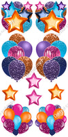 10 pc Balloon Sets - Combo Colors