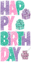 7 pc LG - Sparkle - EZ HBD Sets