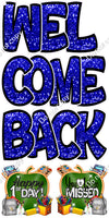 5 pc Sparkle Split Welcome Back Sets