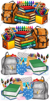 4 pc School Supply Set