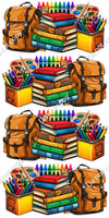 4 pc School Supply Set