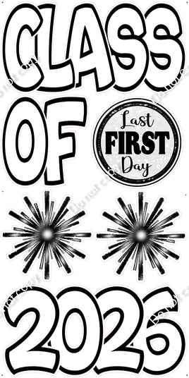 6 pc Flat White  - Class of 2026