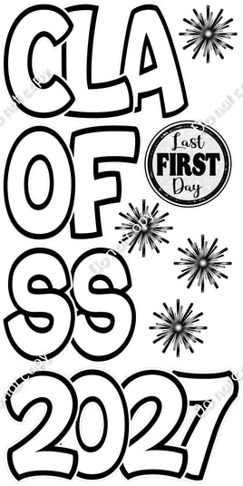 9 pc Flat White - Class of 2027