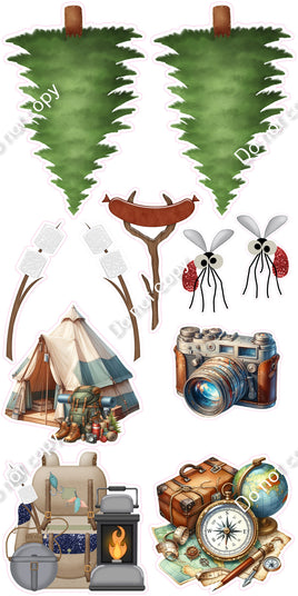 11 pc Camping / Traveling Set