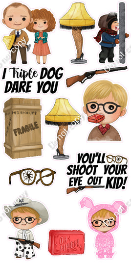 13 pc A Christmas Story Set