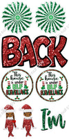 8 pc I'm Back Sets