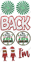 8 pc I'm Back Sets