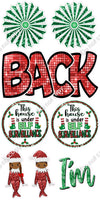 8 pc I'm Back Sets