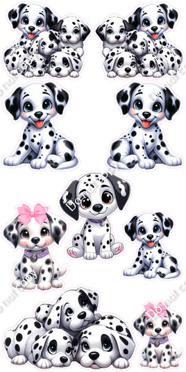 9 pc Dalmatian Set