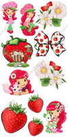 11 pc Strawberry Shortcake Set Style 2