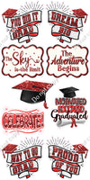 9 pc Graduation Statement Sets - Sparkle