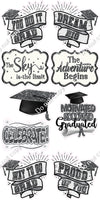 9 pc Graduation Statement Sets - Sparkle