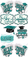 9 pc Graduation Statement Sets - Sparkle