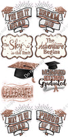 9 pc Graduation Statement Sets - Sparkle