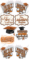 9 pc Graduation Statement Sets - Sparkle