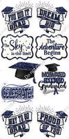 9 pc Graduation Statement Sets - Sparkle