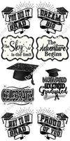 9 pc Graduation Statement Sets - Sparkle