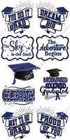 9 pc Graduation Statement Sets - Flat