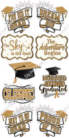 9 pc Graduation Statement Sets - Flat