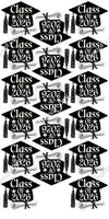 17 pc Class of 2026 Graduation Cap Sets
