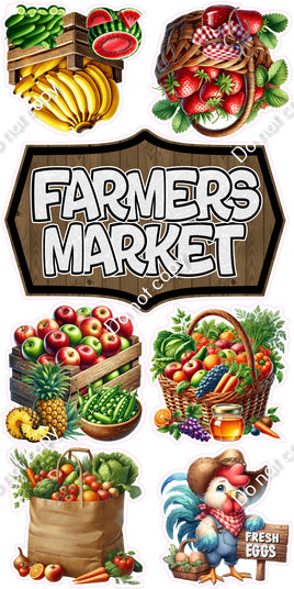 7 pc Farmers Market Set