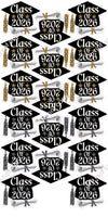 17 pc Class of 2026 Graduation Cap Sets