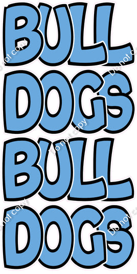 Bulldogs - Flat Caribbean Set