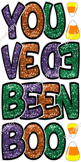 9 pc You've Been Booed EZ Set