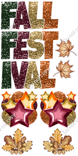 9 pc Fall 18" LG Fall Festival Set