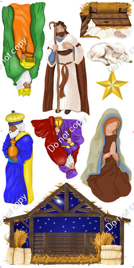 Nativity Scene Themes XL3