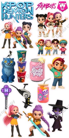 15 pc Demon Hunters Set