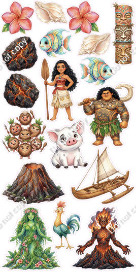 18 pc Island Set