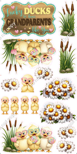 16 pc Lucky Ducks Grandparents Set