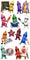 10 pc Crayon Character Set